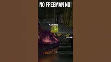 Has Freeman just molested a weapon? #blackmesa #halflife #gameplay #gaming