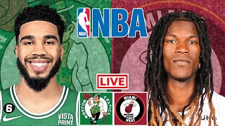 Boston Celtics vs Miami Heat | NBA Live Scoreboard 2022