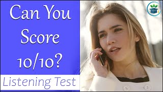 English Listening Practice Test - Can You Score 10/10? - (Quiz 2)