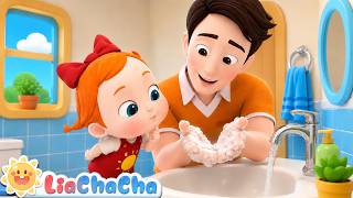 rub rub wash your hands babies learning good habits song