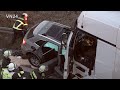 11.12.2021 - VN24 - Falschfahrer prallt frontal in einen LKW auf der A44 bei Unna