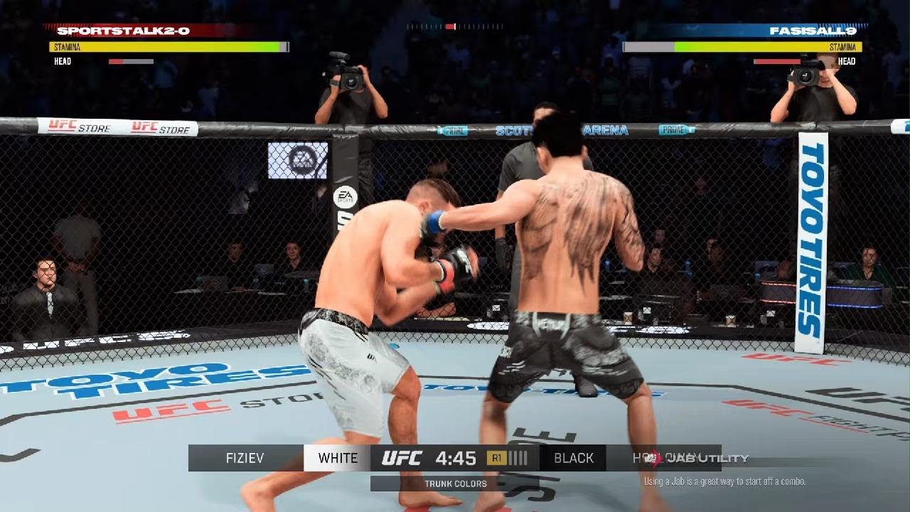 Standing n banging with Rafael Fiziev