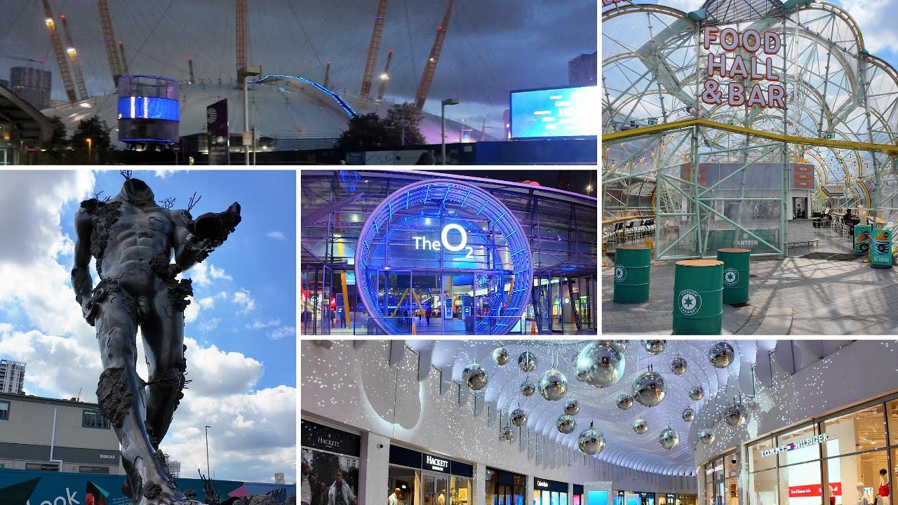 Day & Night Tour of Millennium Dome O2 Arena North Greenwich Peninsula Square