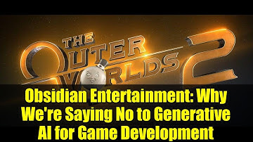 Obsidian Entertainment: Why We
