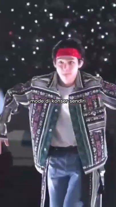 taehyung dikonser sendiri kaga ada jaimnya 🤭 #taehyung