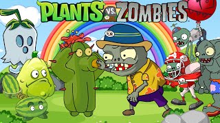 Plant Vs Zombies - Gargantuar & Imp Zombies Defeat All Plant