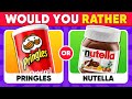 Would you rather savory vs sweet edition  daily quiz