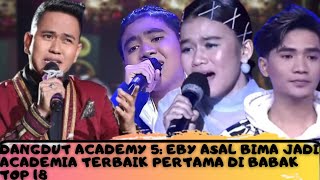 MENGEJUTKAN Eby Asal Bima Jadi Academia Terbaik Pertama di Babak Top 18