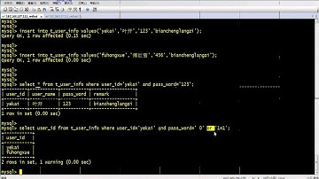 day6 08 sql注入问题解决