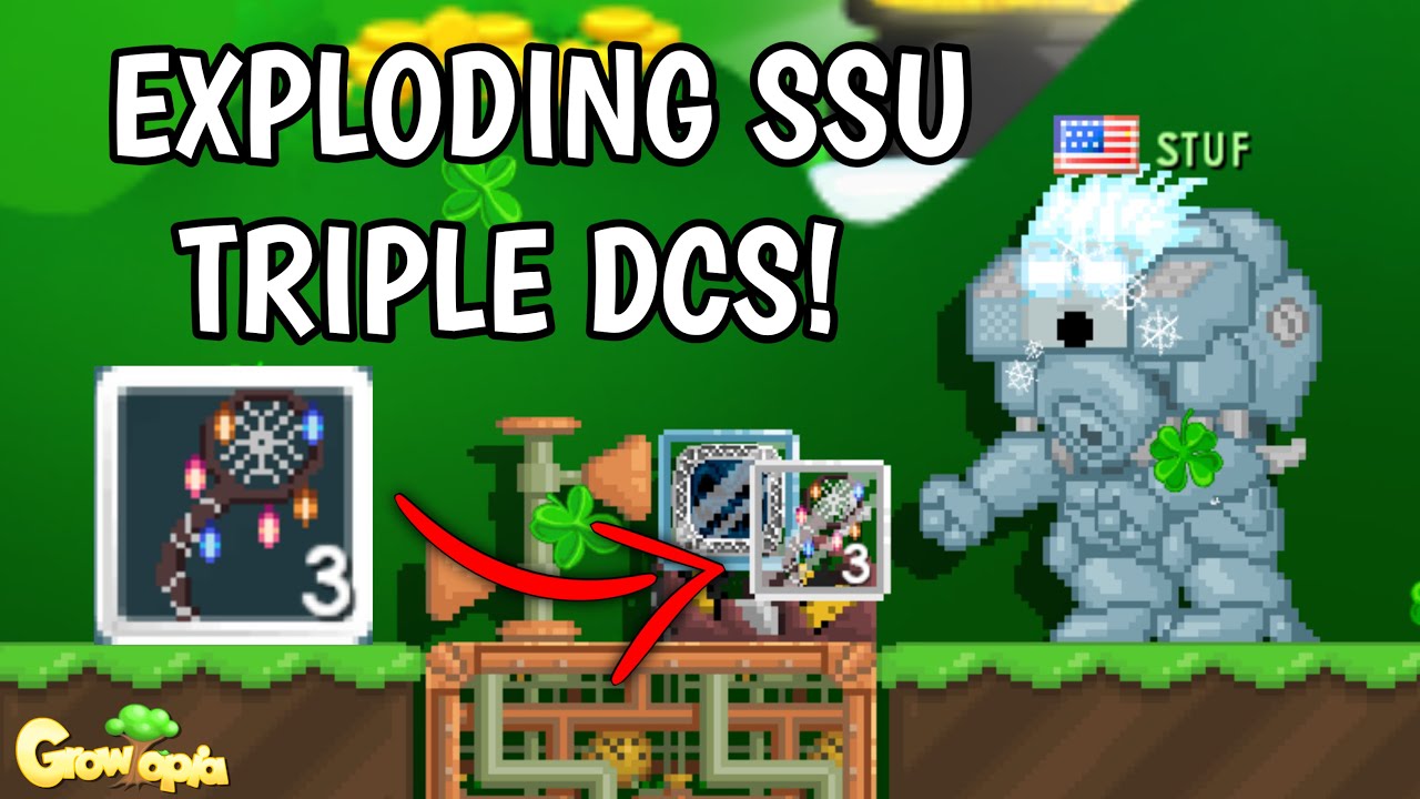 BUYING TONS OF SSU [I GOT DCS AGAIN?] Growtopia YouTube