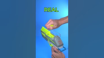 3d printed NERF hyper rounds vs real