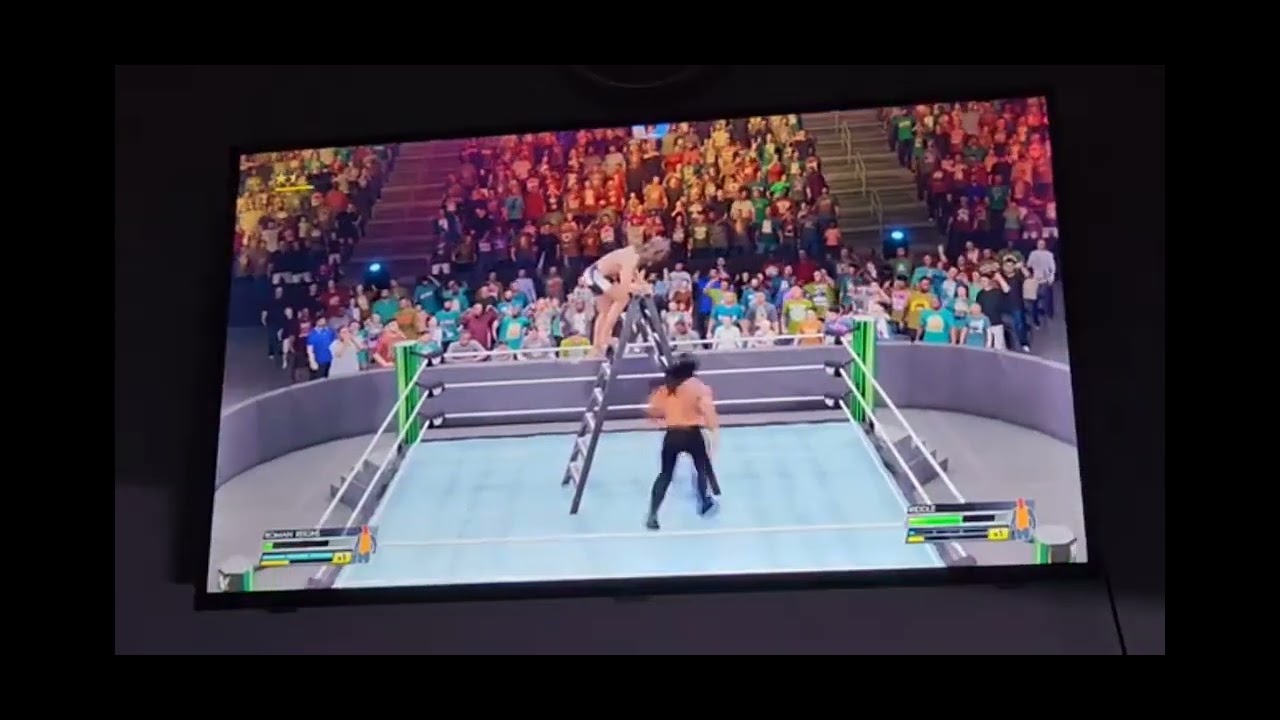 WWE #20- Riddle vs Roman Reigns- Ladder Match- Universal Championship ...