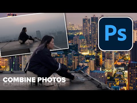 Video: How To Combine Two Non-Photoshop Images