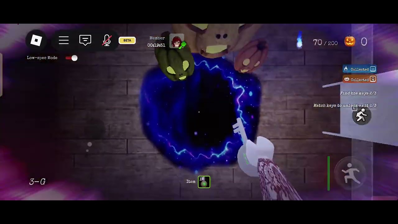 PETA PETA LEVEL 3 SOLO HARD MODE CLEARER HOROR GAME ROBLOX