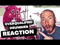 Drummer reacts to  when youre overqualified for the job first time hearing reaction