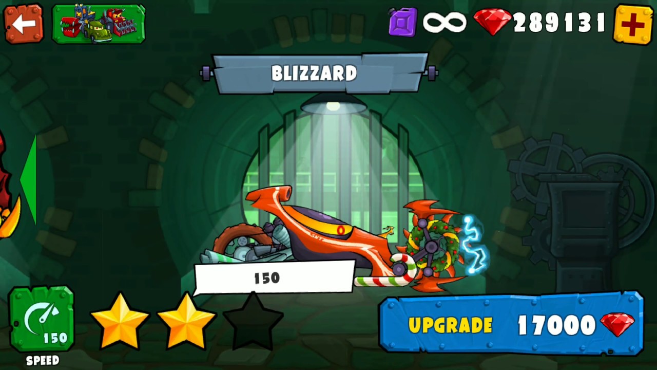 Car eats car 3 BLIZZARD Upgraded Max level Gameplay WALKTHROUGH PART1