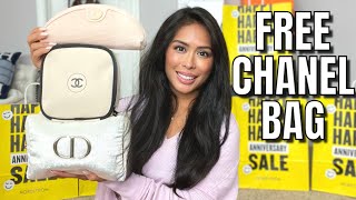 FREE CHANEL BAG GIFT & MORE LUXURY BEAUTY GIFTS WITH PURCHASE! NORDSTROM  ANNIVERSARY SALE 🎁 