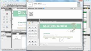 Simulate a search in your website wireframe
