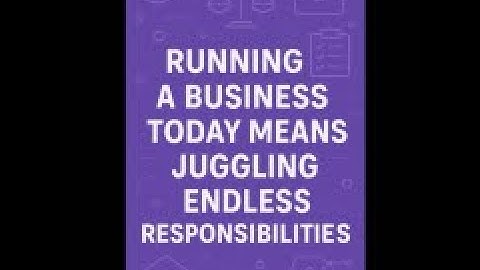 Running a business today means juggling endless re 1