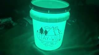 🥰 Easy DIY Camping Glow Bucket Light 