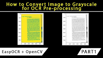 1. How to Convert Image to Grayscale for OCR Pre-processing (EasyOCR + OpenCV)
