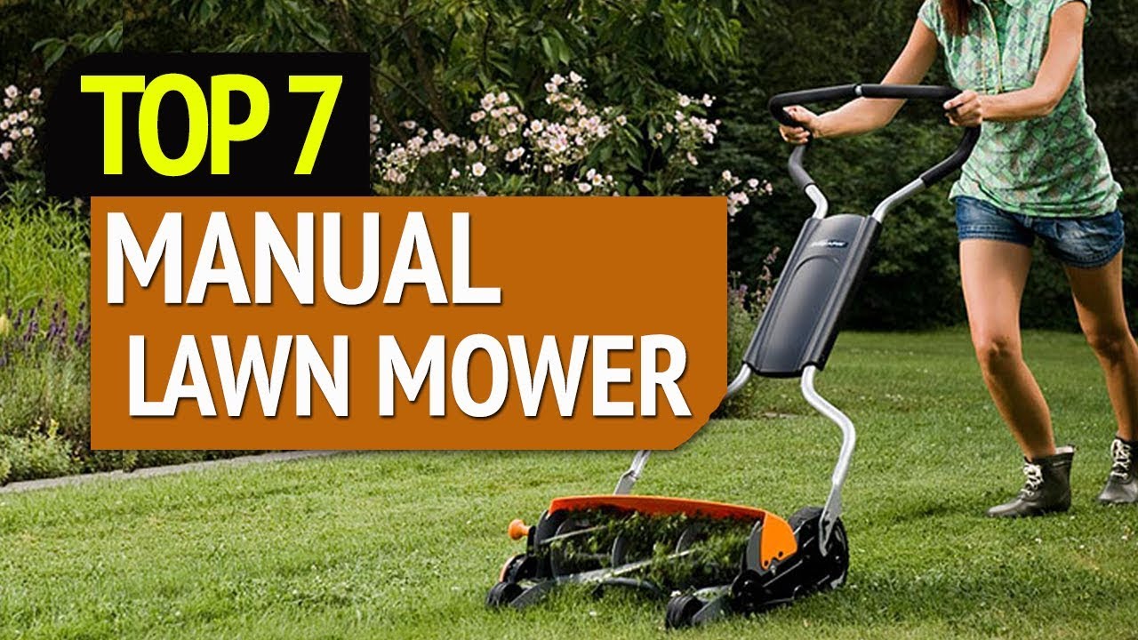 BEST MANUAL LAWN MOWER! 