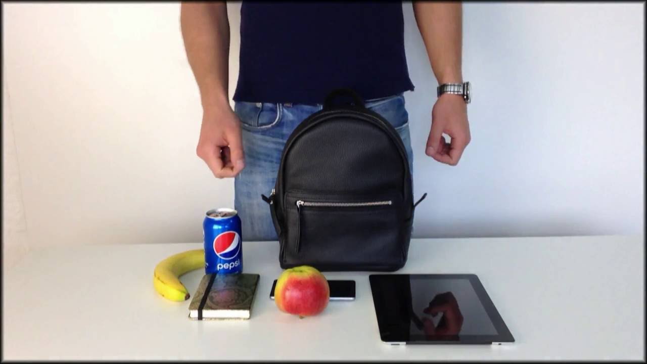 Кожаный рюкзак обзор