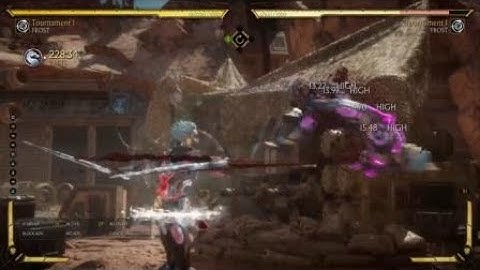 MK11 Frost-byte jailing after bomb D4 into b3 low hit-confirmable reset idea