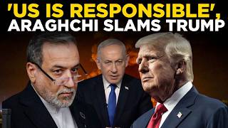 Abbas Araghchi Speech LIVE | 'History Will Hold US Responsible', Iran FM Slams Trump | US News LIVE