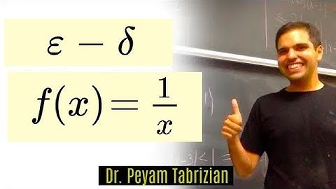 Epsilon Delta Continuity (Example 6): 1/x