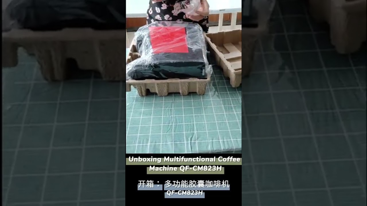 Unboxing: capsule coffee machine 5 in 1 for nespresso dolce gusto kcup ground coffee and ese pod.