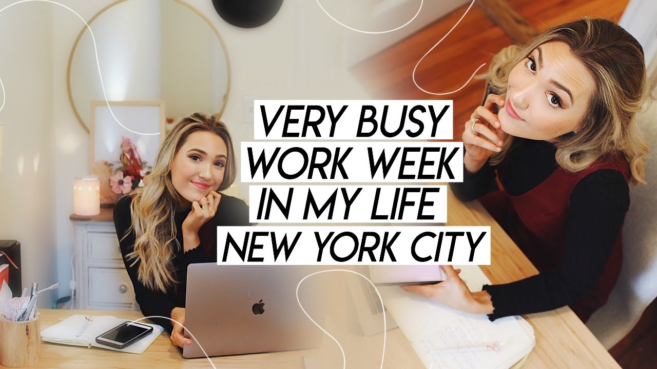 NYC WORK WEEK IN MY LIFE | bad days, doing new things, and working in ...