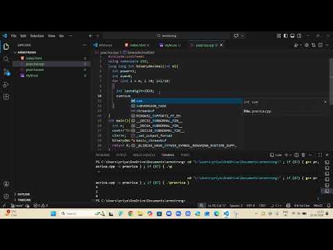Binary to Decimal number converter using functions and for loop in c++ programming language