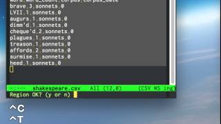 csv-transpose (C-c C-t)