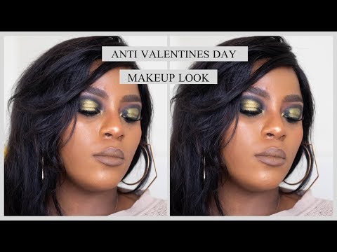 Anti Valentine's Day Makeup Tutorial | WOC