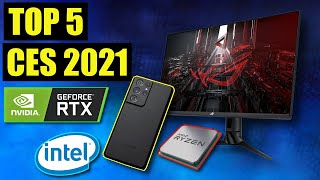 CES 2021 | TOP 5 | ASUS Gaming Monitors | Galaxy S21 | RTX 30 Series | Ryzen 5000 | Intel 11th Gen