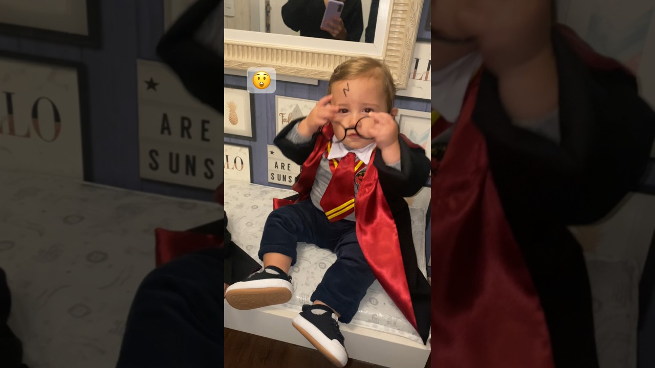 FANTASIA perfeita de Harry Potter! 😲😍 Mini bruxinho nos encantou.