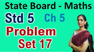 Class 5 Problem Set 17 Fractions Maths State Board Maharashtra Std 5th PraescioEdu