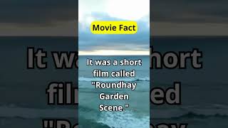 The First Movie Ever Made: 1888!