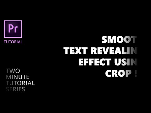 Smooth And Easy Text Revealing Effect Without Mask - Premiere Pro Tutorial - No Plugins