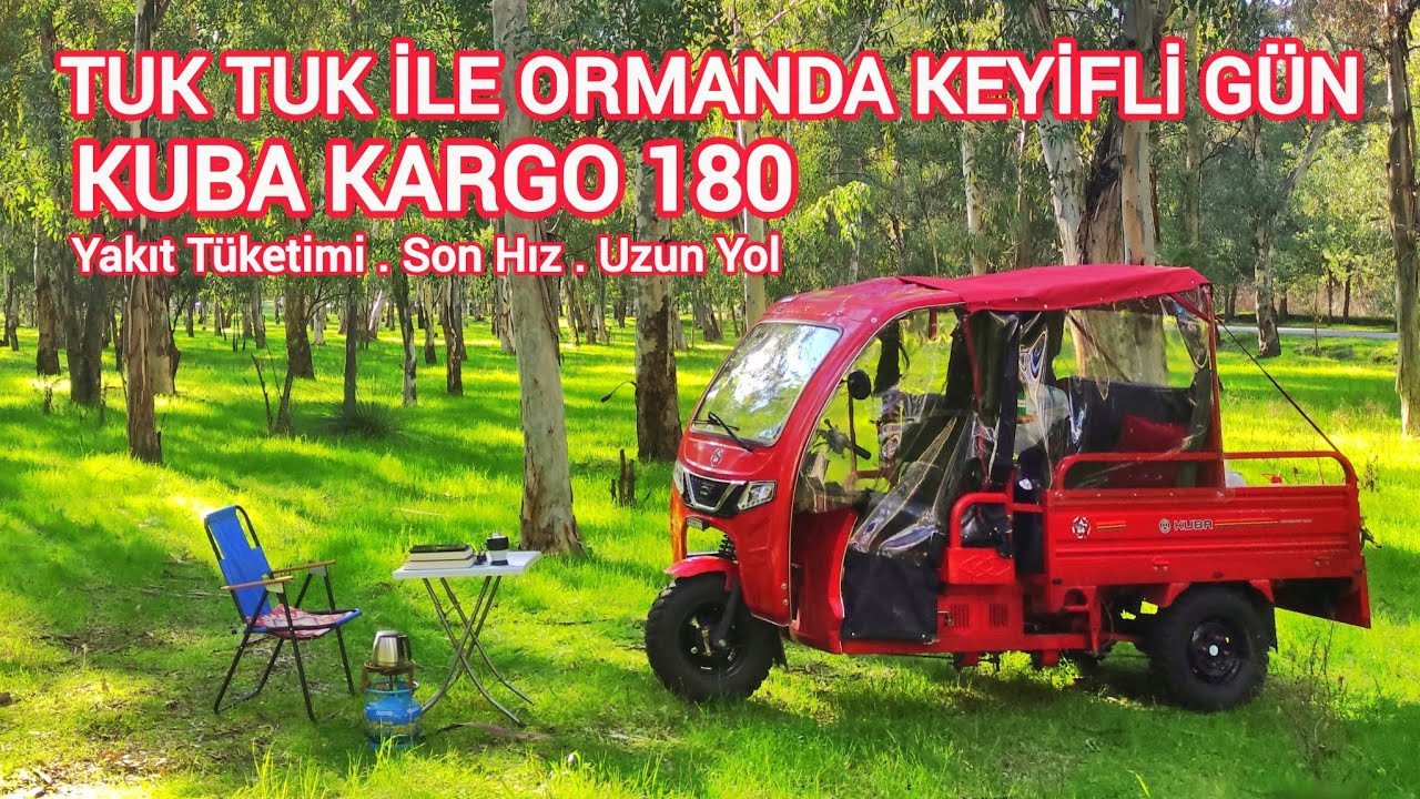 ÜÇ TEKERLEKLİ TRİPORTÖR, KUBA KARGO 180 4.BÖLÜM, SON HIZ, YAKIT TÜKETİMİ, UZUN YOLA UYGUNMU?