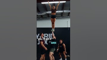 ^click to watch full video^ You always get a redemption 😂 #cheer #stunt #shorts