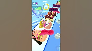 Teeth Runner: All Lvls #35 Gameplay Android, iOS