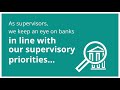 Supervisory Priorities