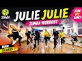 Julie Julie Zumba Workout Full Dance Fitness Session High Energy Cardio 