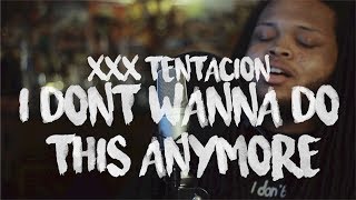 XXXTENTACION ~ I don't wanna do this anymore (Kid Travis Cover) chords