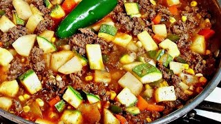 Mexican Style Picadillo Recipe for Tacos | How To Make Ground Beef Picadillo | Simply Mama Cooks