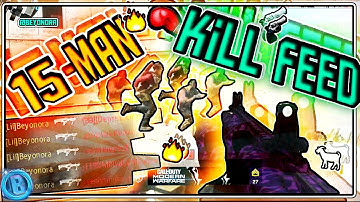 15 MAN KILL FEED ON NEW MAP!!🔥+ Insane Shotgun Quad Feeds *140 Kills* (Modern Warfare EXE.)