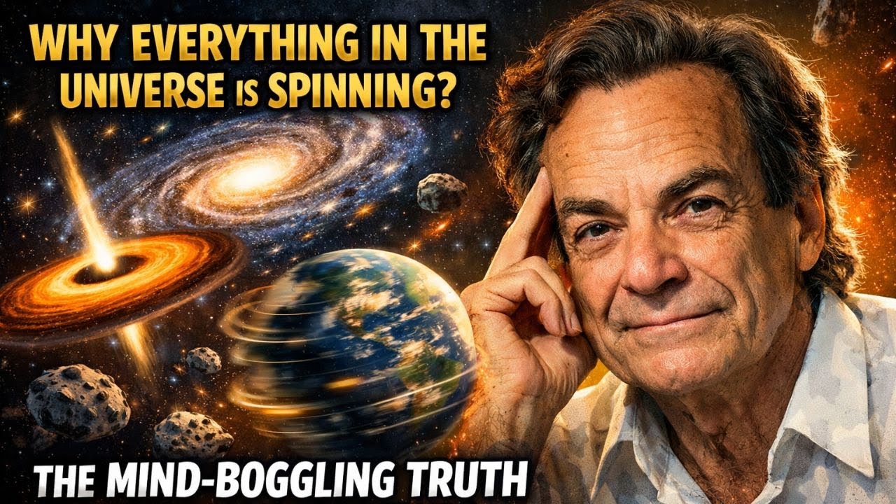 Why Everything in the Universe Is Spinning? The Mind-Boggling Truth Feynman Uncovered