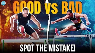 Good vs Bad Hurdling – Can You Spot the Mistakes?